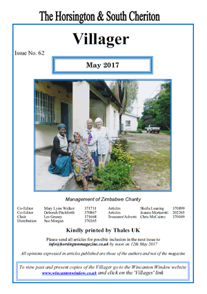 The cover of the Villager magazine, May 2017