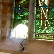 Beautiful stained glass window damaged in Parish Church burglary