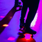 Roller skating at Wincanton Memorial Hall