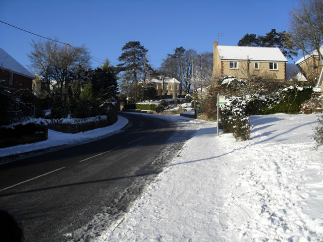 West Hill in the Snow - by Nick Hamblin