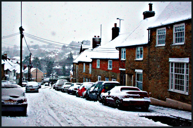 Mill Street in Snow