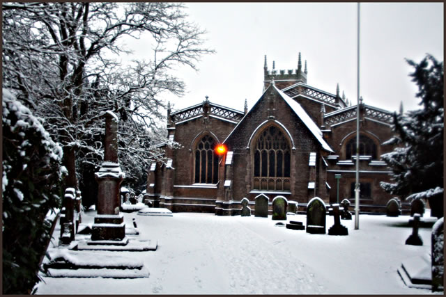 Parish Church in Snow