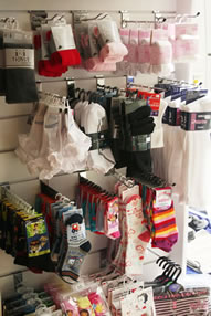 A range of socks