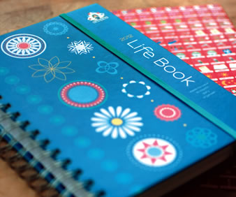 The 2012 Life Book diary from Boxhouse Publishing