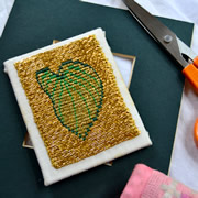 Or Nué goldwork hand embroidery class