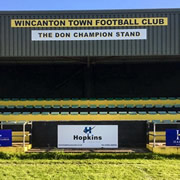 Hello, from the triumphant Wincanton Town FC