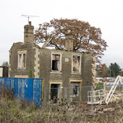 One of Wincanton's eyesores is finally being demolished!